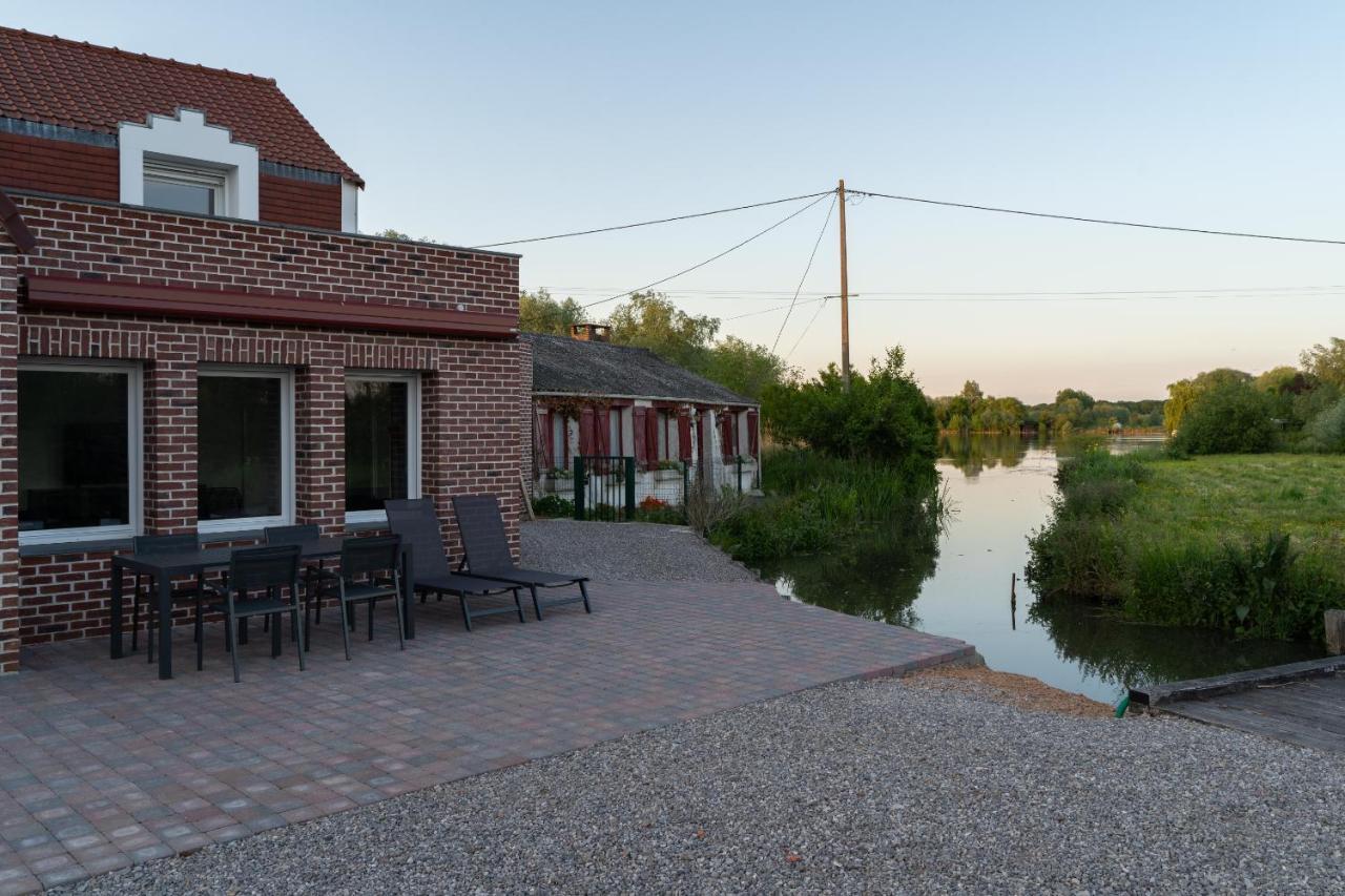 Le Moulin Rouge Clairmarais Gite "Le Grebe"" Kültér fotó